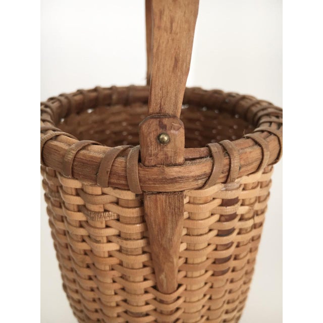 Antique Nantucket Basket Signed Chairish