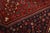Abadeh Rug 3’7” X 5’3” Red Wool Vintage Tribal Hand-Knotted Oriental Carpet For Sale - Image 4 of 12