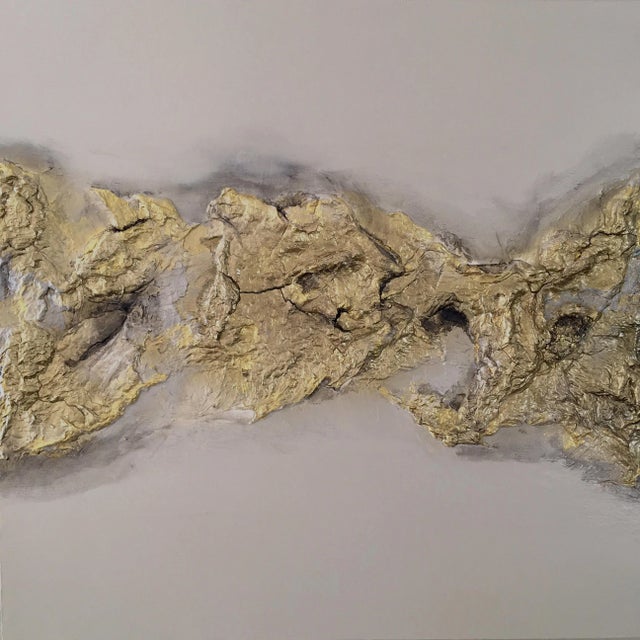 Series Poetic Statement: EarthScape - To The Organic State of Being. 24" x 48" (Set of 2 - 24" x 24") Eco-Friendly Heavy...