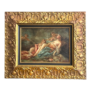 A 19th Century Oil on Board Painting