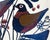 Mid-Century Modern Danish Porcelain Tenera Bowl with Bird Design by Kari Christensen for Aluminia Royal Copenhagen, 1960s For Sale - Image 6 of 18