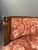 Red 20th Century Louis XVI Chaise Lounge in Fabric with Floral Decoration For Sale - Image 8 of 13