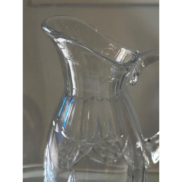 Glass Carcassonne Water Decanter in Crystal, 1936 For Sale - Image 7 of 18