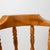 Brown 1980s Set of 4 Knotty Pine Swivel Captain’s Bar Stools With Saddle Seats For Sale - Image 8 of 8