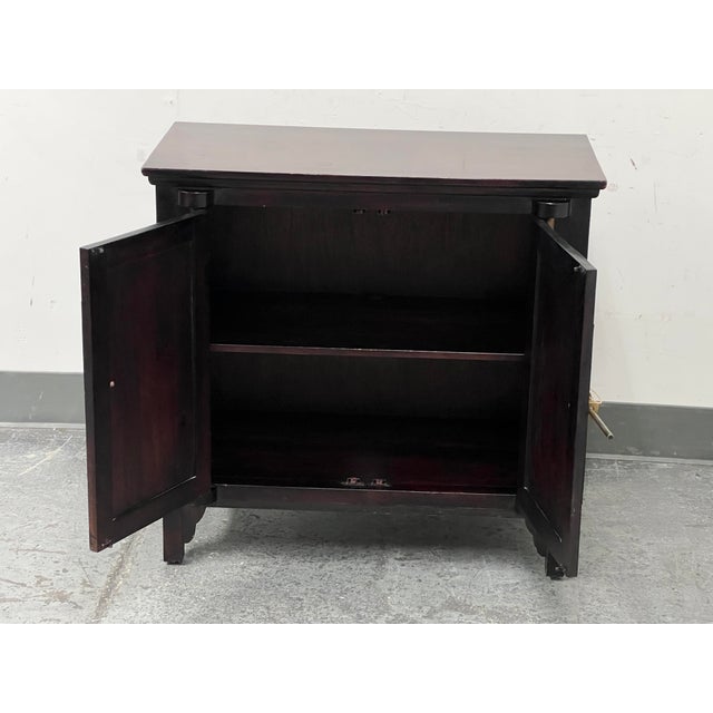 Pier One Asian Inspired Chest + Media Cabinet | Chairish