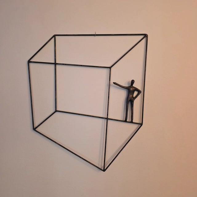 Transform your space with the Perspective Waving Wall Art, where modern design meets playful creativity. This captivating...