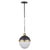 Black Regina Andrew Otis Pendant Medium in Blackened and Natural Brass For Sale - Image 8 of 8