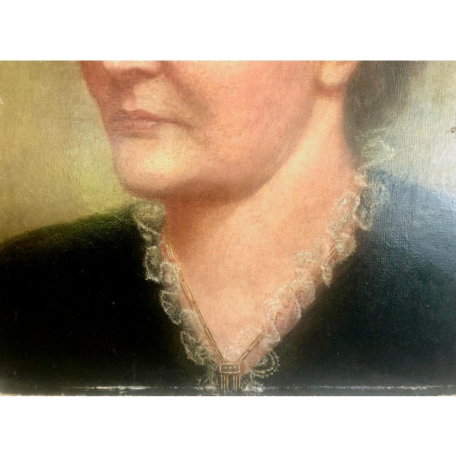 Victorian Late 19th-Century Portrait of a Young Woman For Sale - Image 3 of 6