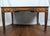 Late 20th Century Theodore Alexander Regency Style Mahogany & Leather Writing Desk With Carved Ribbon Motif Legs For Sale - Image 12 of 18