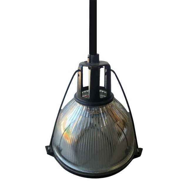Holophane Industrial Hanging Pendant Lights, 14 Available For Sale