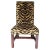 Fabulous Ralph Lauren high-back dining chair custom reupholstered in the most soft, dense, luxurious tiger Aja fabric by...