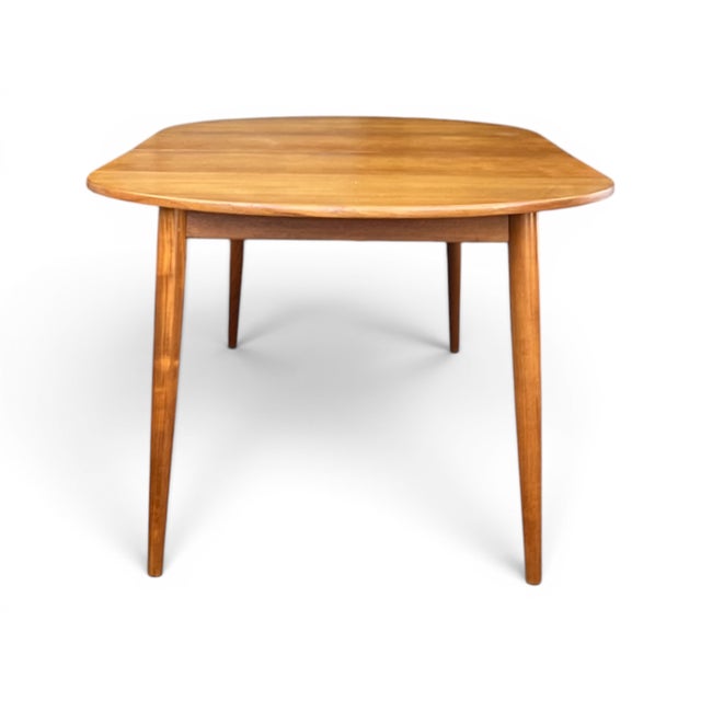 1960s Danish Modern Teak Expandable Oval Dining Table With Two Leaves For Sale In Los Angeles - Image 6 of 13