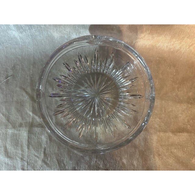 Neoclassical Late 20th Century Marquis by Waterford Calais Crystal Bowl For Sale - Image 3 of 5