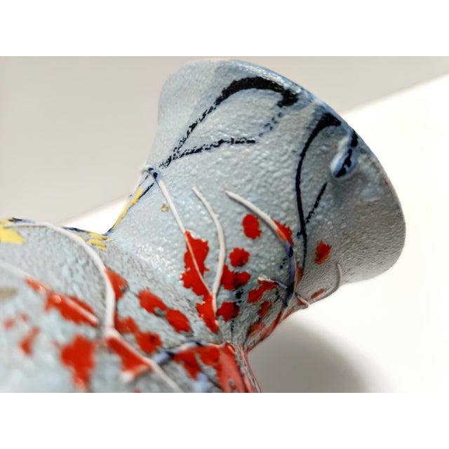 Ceramic Vintage Ceramic Vase from Fratelli Fanciullacci, 1960s For Sale - Image 7 of 15