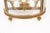 Lights Vintage Glass and Brass Three Light Wall Sconce For Sale - Image 7 of 9