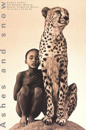 2007 Gregory Colbert Child With Cheetah Mexico City Lithograph