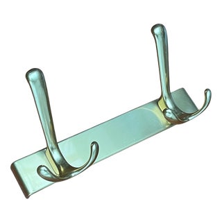 Mid-Century Hollywood Regency Style Brass Coat Rack, 1960s For Sale