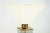 A pair of 1960s LIteline Chicago brass and glass cane table lamps. This extraordinary set of table lamps feature a...
