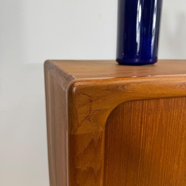 Teak Sideboard with Retractable Doors by Dyrlund, Denmark, 1960 For Sale - Image 10 of 11
