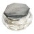 Beautiful Faceted Jewelry Box Vanity Dresser Box Antique Sterling Silver Crystal Powder Jar Luxury Home Decor For Sale