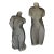 1990s Monumental Pair Eric Boyer Wire Mesh Nude Sculptures, Signed & Dated 1993/1999 – Male & Female Wall Forms For Sale