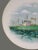 Late 20th Century Vintage Japanese Noritake Porcelain Painted Ship Mitsui Line Decorative Plate For Sale - Image 5 of 9