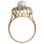 18KY/Platinum Edwardian Pearl & Diamond Ring, size 7.25 For Sale - Image 4 of 5