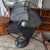 Vintage Westinghouse Oscillating Desk Fan Black Metal Industrial Style For Sale - Image 9 of 13