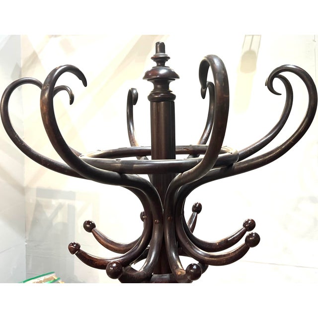Late 19th Century Bentwood Hall Tree Thonet Style For Sale - Image 9 of 9