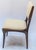 1950s Set of 12 Carlo De Carli Attributed Dining Chairs in Ivory Linen For Sale - Image 9 of 10