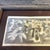 1950’s original abstract expressionist watercolor painting / pencil drawing. Image measures about 7.5x3.5 and overall in...