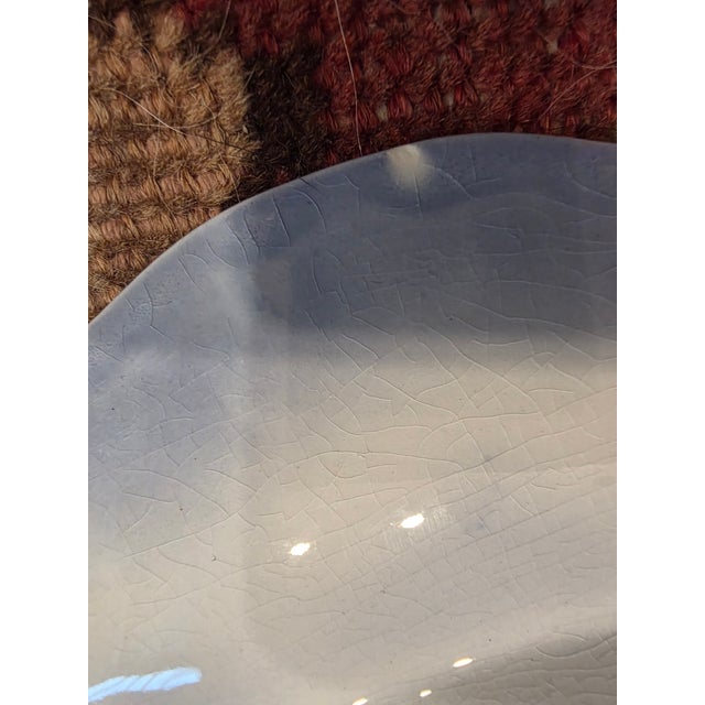 19th Century English Flow Blue and White Transferware Bowls - Set of Three For Sale In San Antonio - Image 6 of 14
