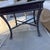 Restoration hardware Antibes outdoor side tables, zinc powder coated. Excellent condition like new.