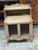 Design Plus Gallery presents a Vintage Nightstand by John Widdicomb. The nightstand has a light wash and distressed finish...