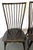 Wood Vintage High Swept Back Windsor Birdcage Chairs in Ebony Finish- A Pair For Sale - Image 7 of 18