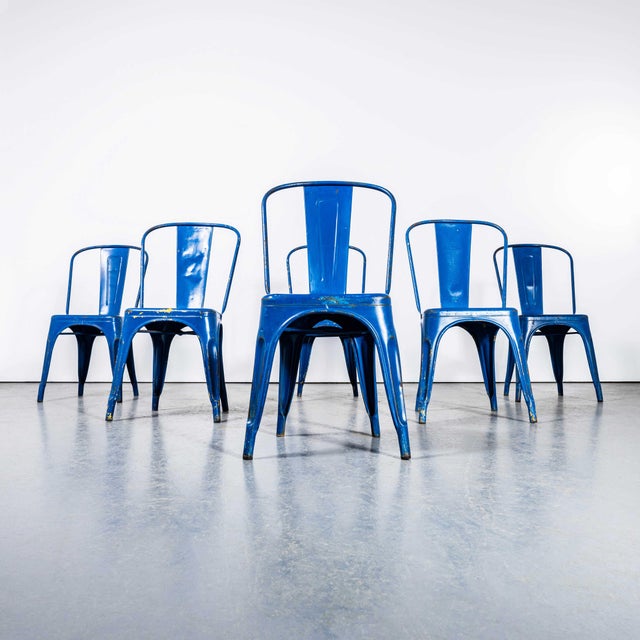 Outdoor Model A Dining Chair from Tolix, 1950s For Sale - Image 15 of 15