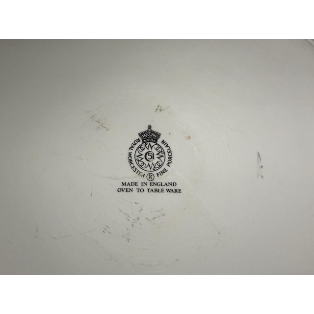 Royal Worcester Evesham Pie Plate For Sale - Image 9 of 9