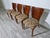 Art Deco Style Dining Chairs attributed to Jindrich Halabala, 1940s, Set of 4 For Sale - Image 4 of 18