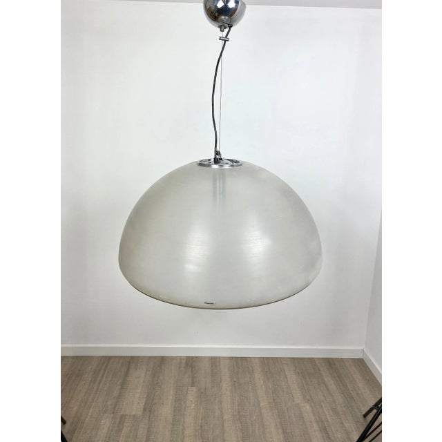 Big Italian Pendant Lamp by Guzzini, 1970s For Sale - Image 3 of 10