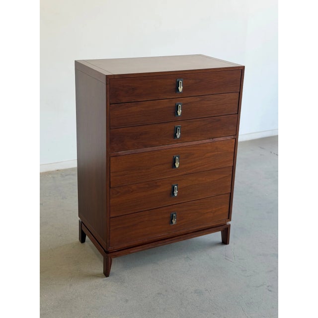 1960s Six Dresser Highboy by John Keal for Brown Saltman For Sale In Los Angeles - Image 6 of 18