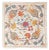21"x21" Embroidered All Silk Cushion. Traditional Accent Pillow Cover For Sale