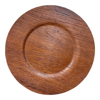 Mid-Century Modern Swedish Teak Wood Serving Tray by Ary, 13-Inch For Sale