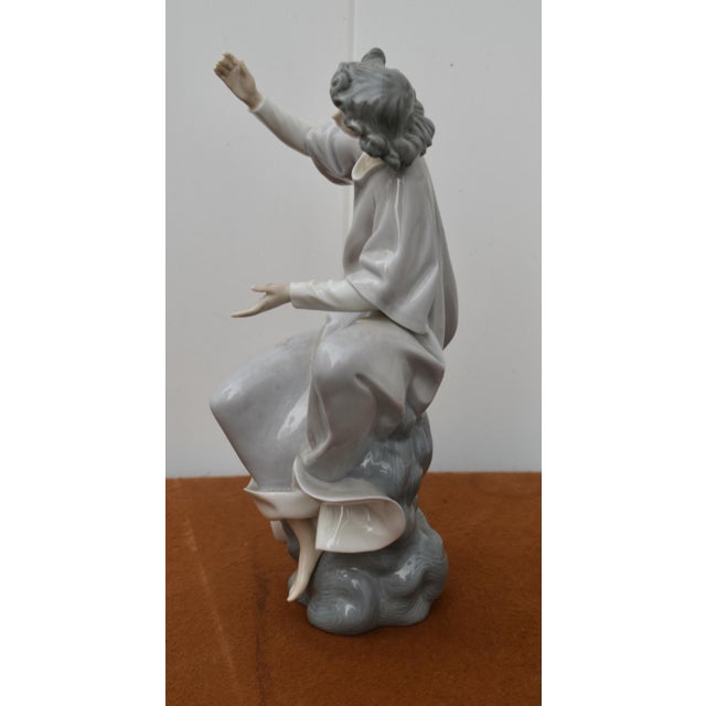Lladro Lladro Porcelain Angel Figurine Retired 1976 Vintage Spain For Sale - Image 4 of 13