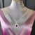 Diamond Rubellite Tourmaline Necklace 18" 18k Gold 1.80 TCW Certified For Sale - Image 9 of 16