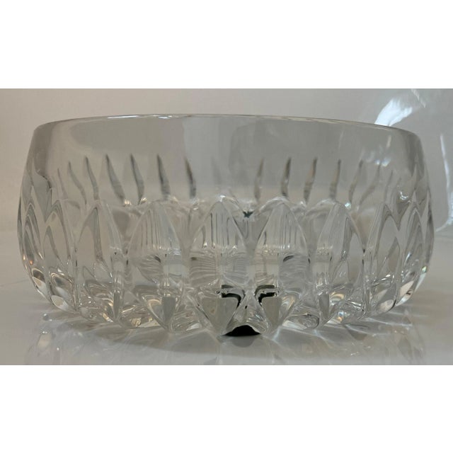 Late 20th Century Decorative Glass Serving Bowl For Sale - Image 6 of 6