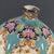Paint Vintage Chinese Turquoise Famille Rose "Pheasant" Faceted Vase With c.t. Loo Provenance, 1956 For Sale - Image 7 of 10