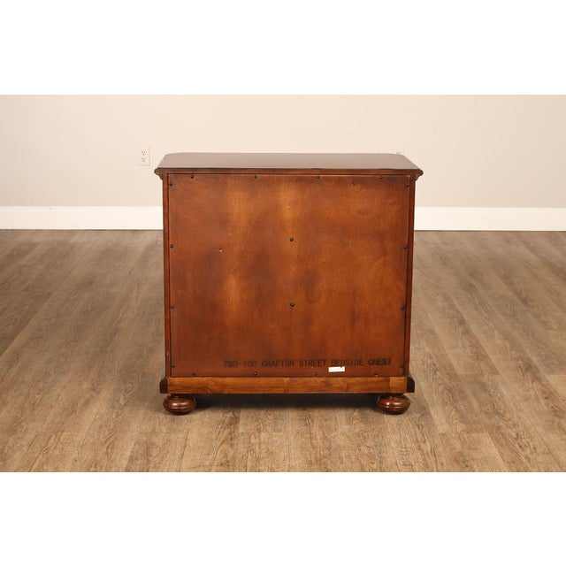 Grafton Street Mahogany Pair of Bedside Chests Nightstands For Sale - Image 15 of 18