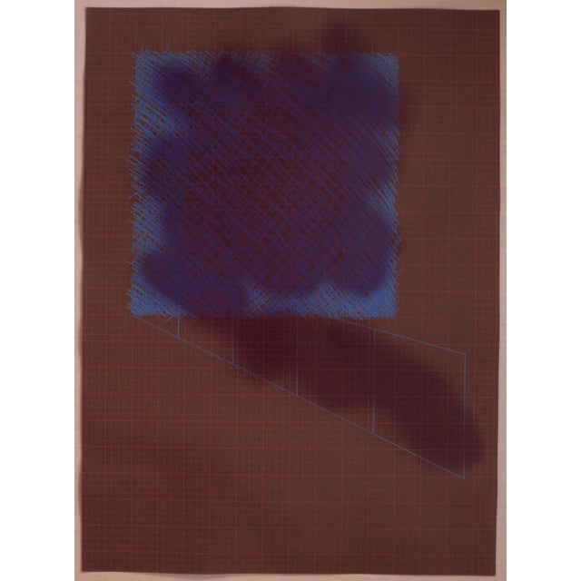 Abstract 1970s Abstract Geometric Screenprint by Richard Smith, CBE For Sale - Image 3 of 6