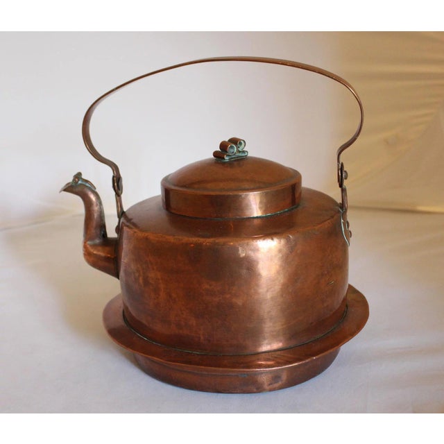 Large Copper Tea Kettle Chairish