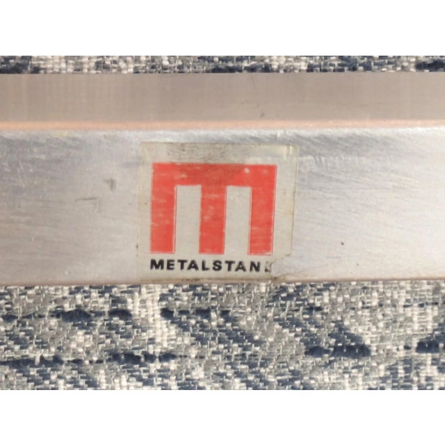 Blue Vintage Office Chair - Restored For Sale - Image 11 of 12